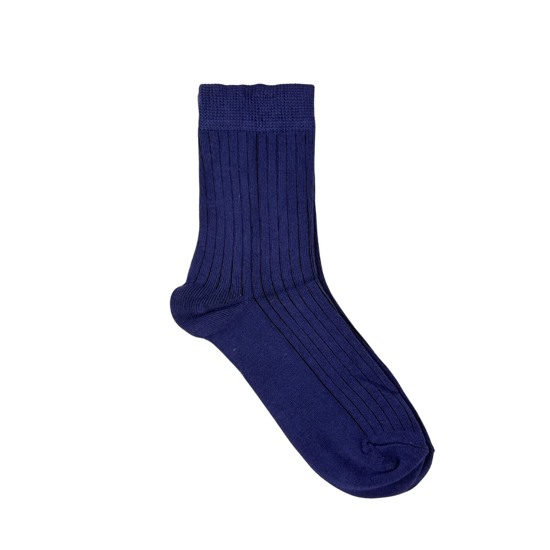 Children's bamboo viscose socks — Navy